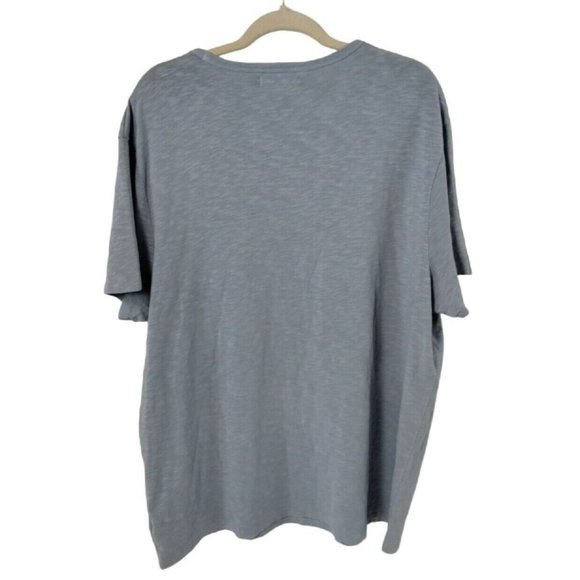 Junk Food Clothing Blue Pocket Tee TShirt Mens XXL 2X Round Neck New - Picture 2 of 8